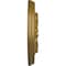 Ekena Millwork Odessa Ceiling Medallion (Fits Canopies up to 2 1/2"), Hand-Painted Gold, 7 1/2"OD x 1 1/8"P CM07ODGLS - alternate 2